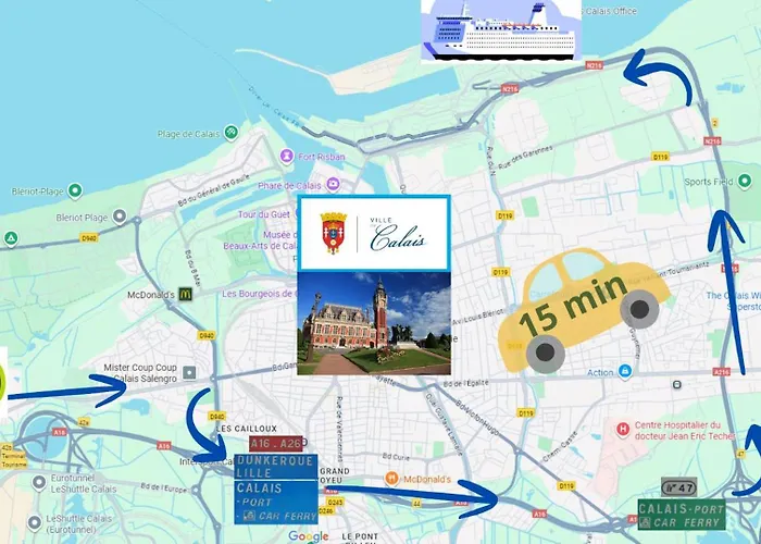 Calais Tunnel Sous La Manche Hotel